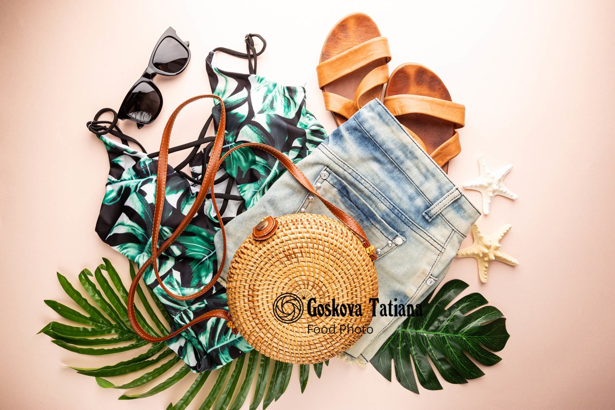 Photo of Summer holiday flat lay example image 1