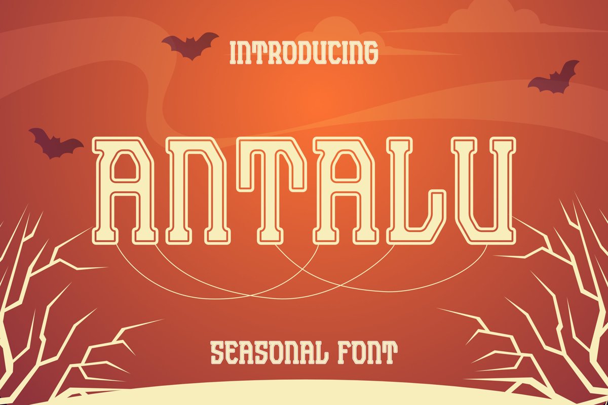 Antalu Font example image 1