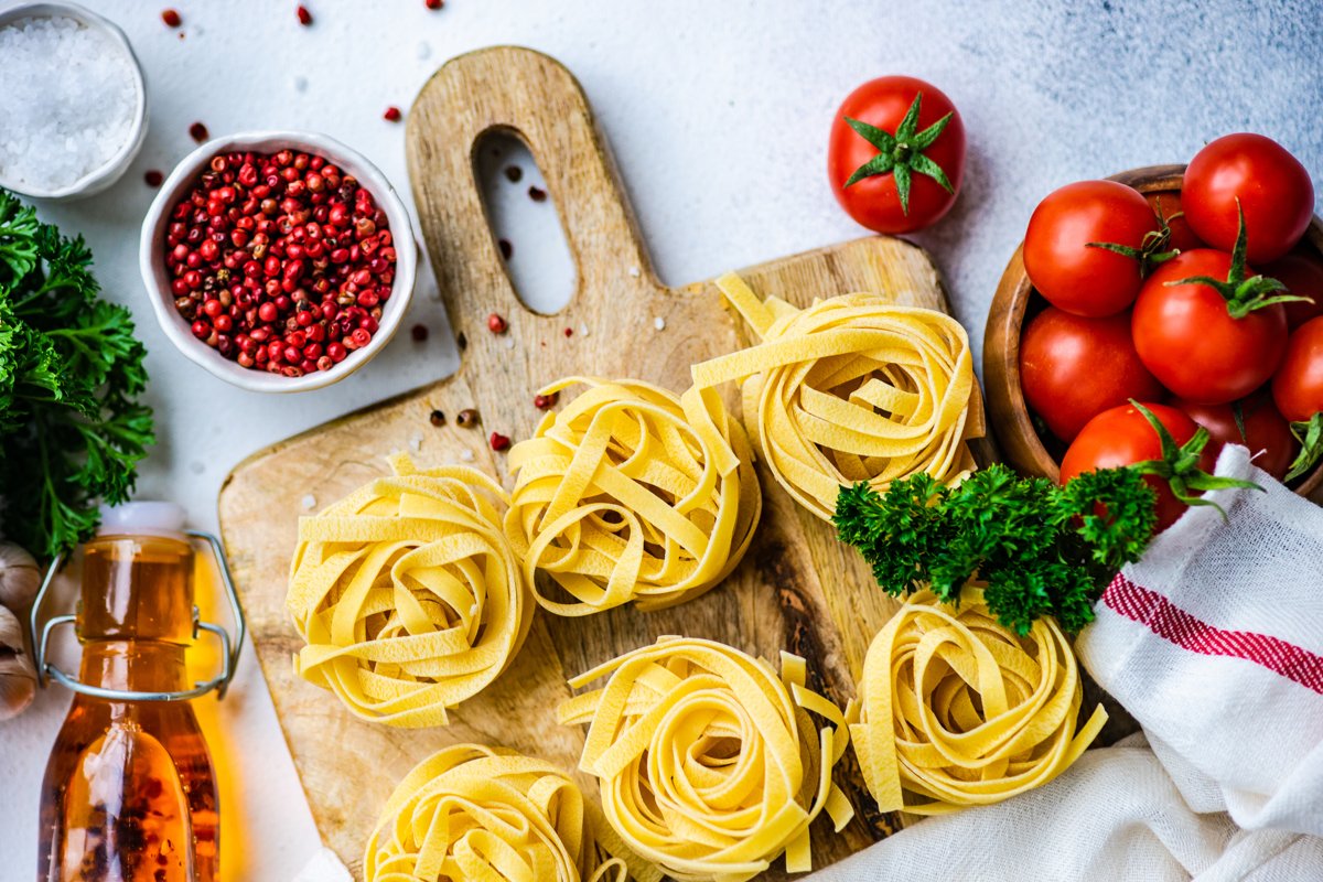 Italian pasta cooking concept example image 1