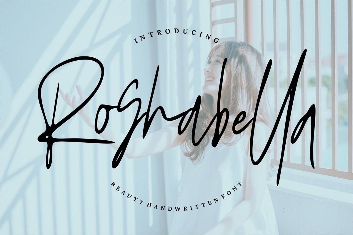Roshbella - Beauty Handwritten Font example image 1