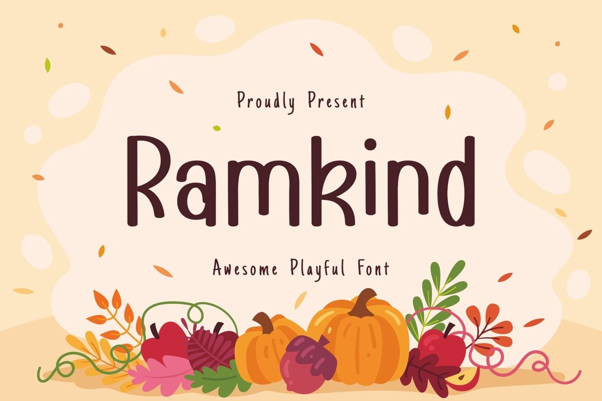 Ramkind Display Font example image 1