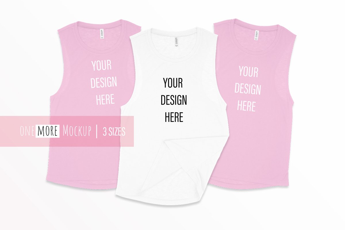 Bachelorette Party Mockup | Bella Canvas 8803 | Tank Mockup example image 1