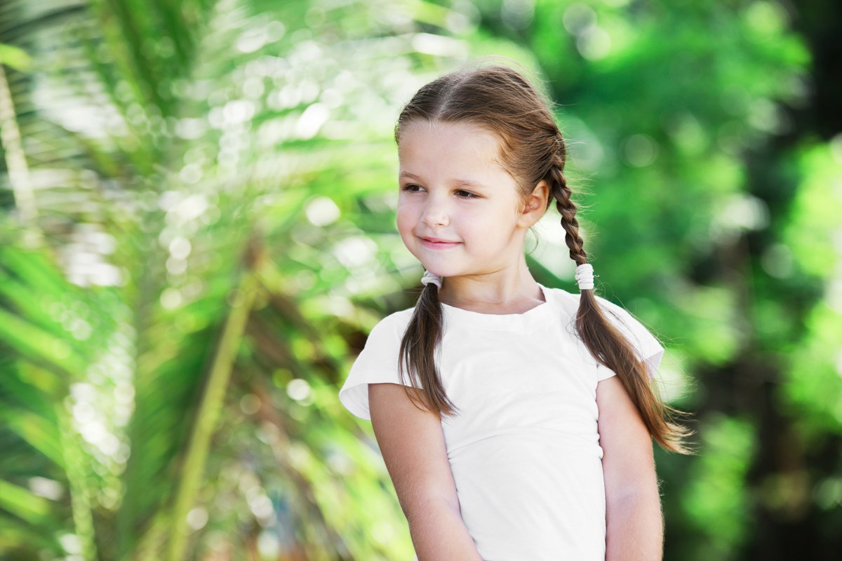 Yoga for Children. Fitness concept example image 1