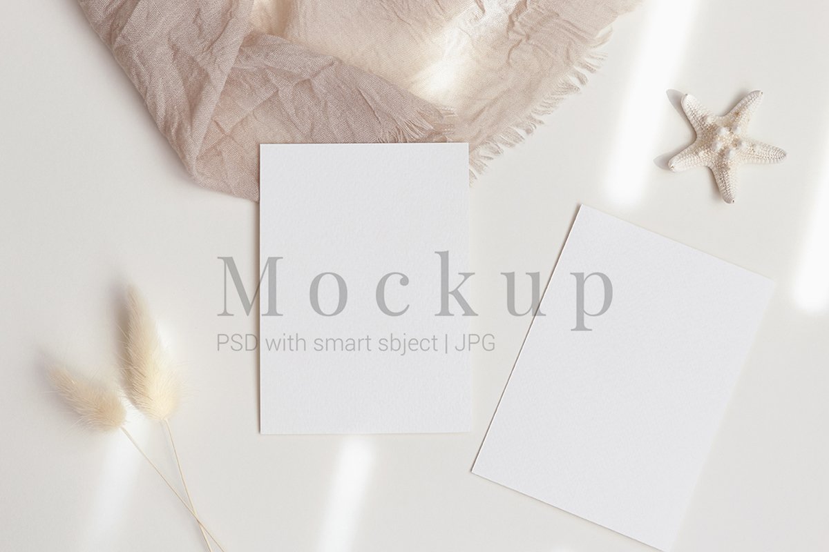 Minimalist Mockup,Blank Mockup,Digital Mockup example image 1