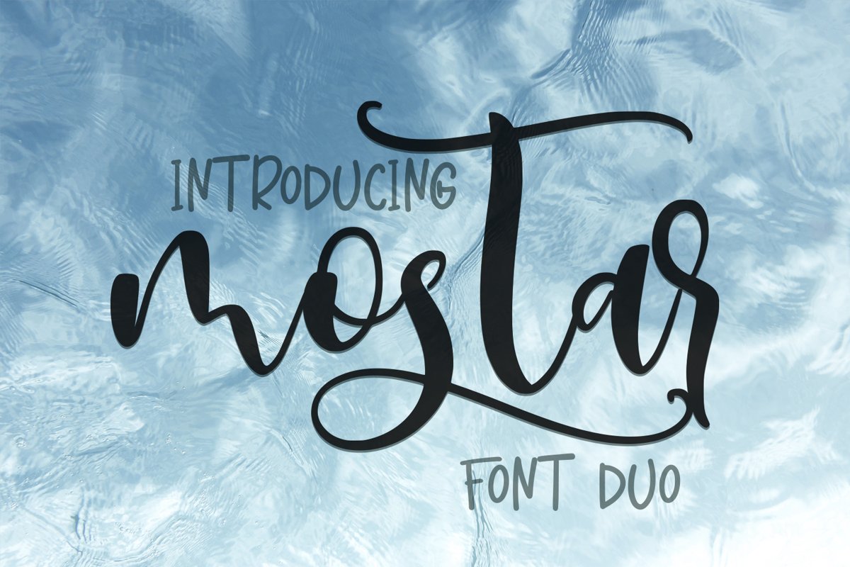 Mostar Font Duo example image 1