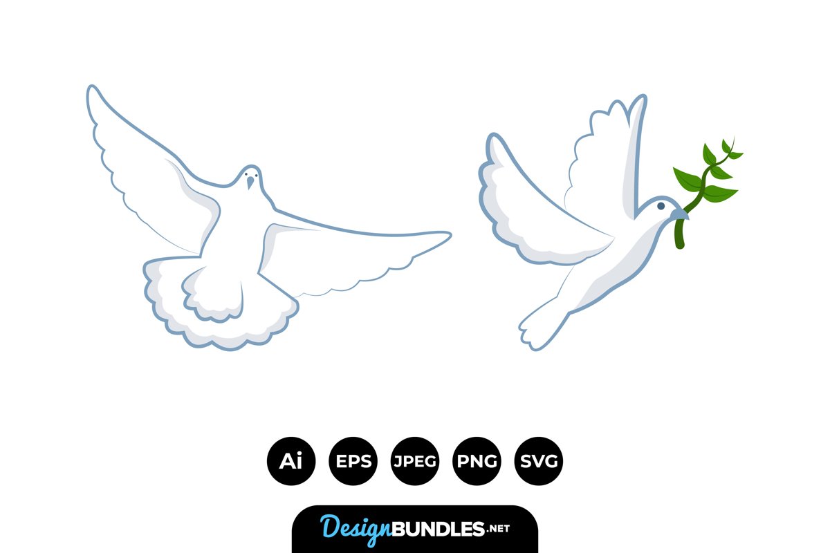 Dove Clipart example image 1