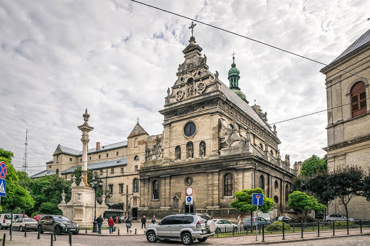 Bernardine Church and Monastery in Lviv, Ukraine example image 1