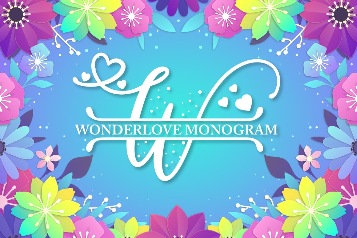 Wonderlove Monogram example image 1
