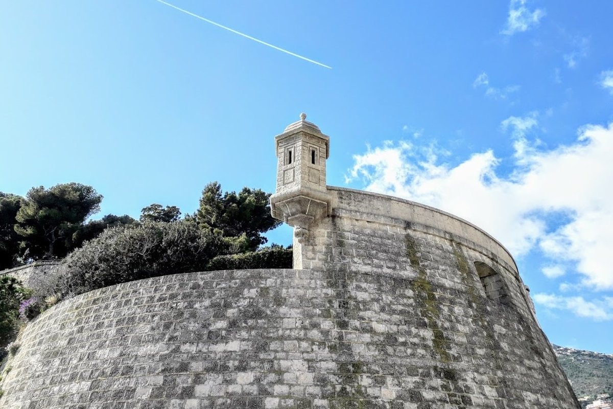 Architecture Photography Stone Wall Monaco Fortress example image 1