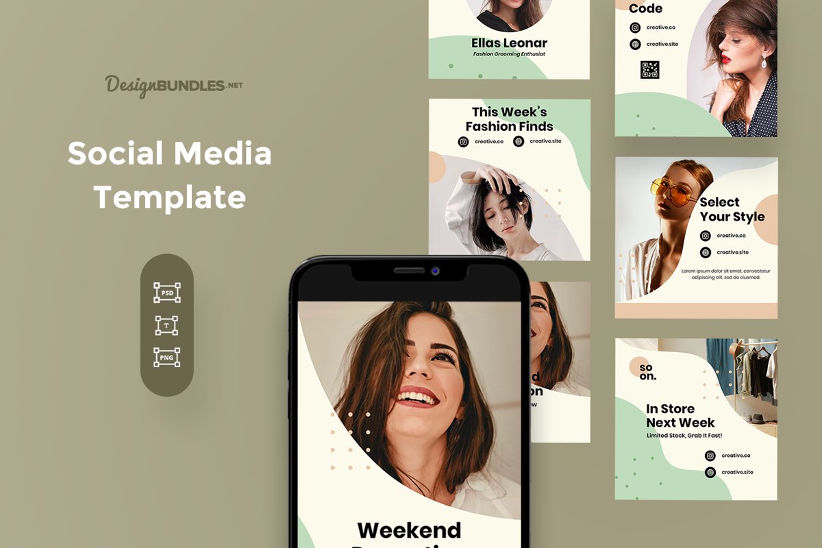 Social Media Template example image 1