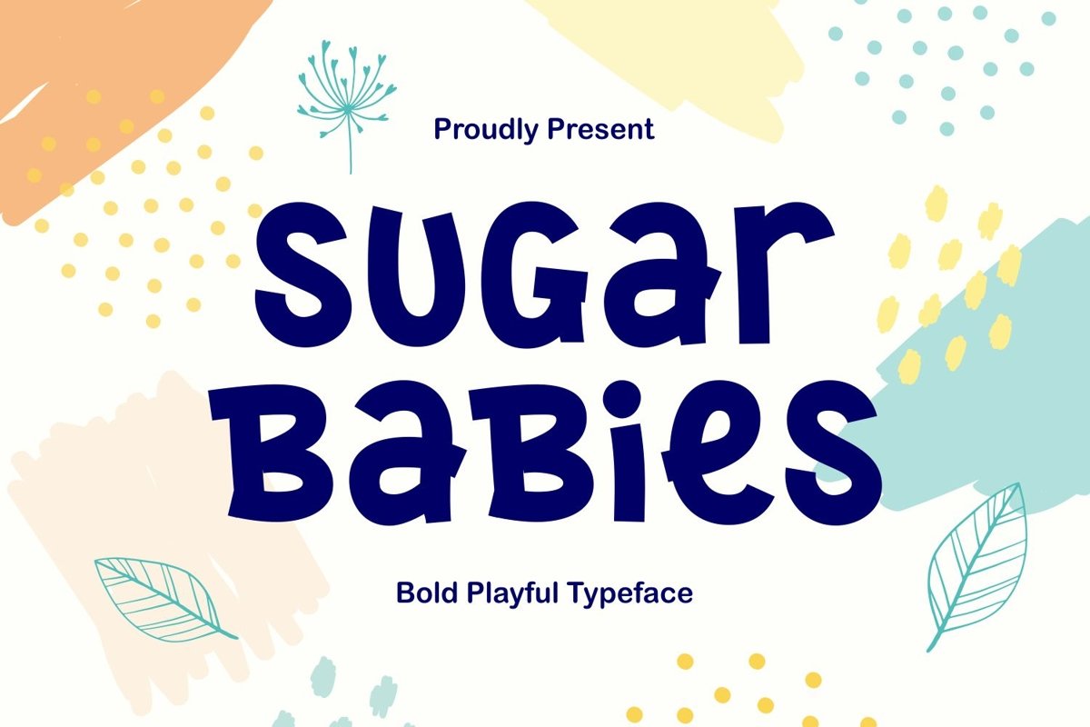 Sugar Babies - Playful Sans Serif Display example image 1