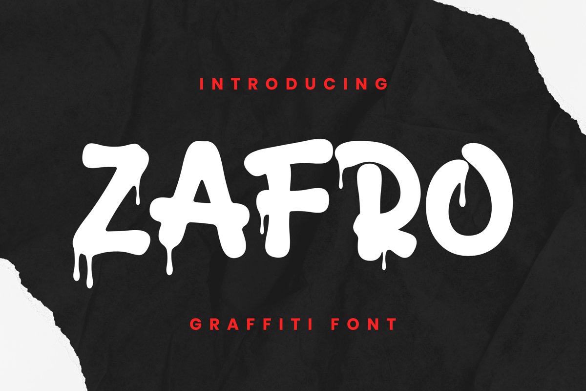 Zafro Font example image 1