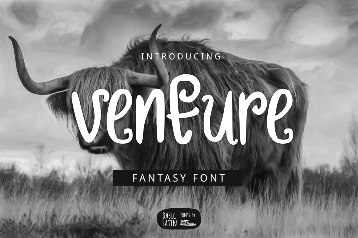 Venture Font example image 1