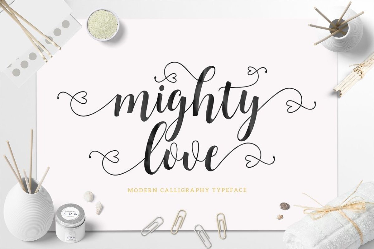 Mighty Love Script example image 1