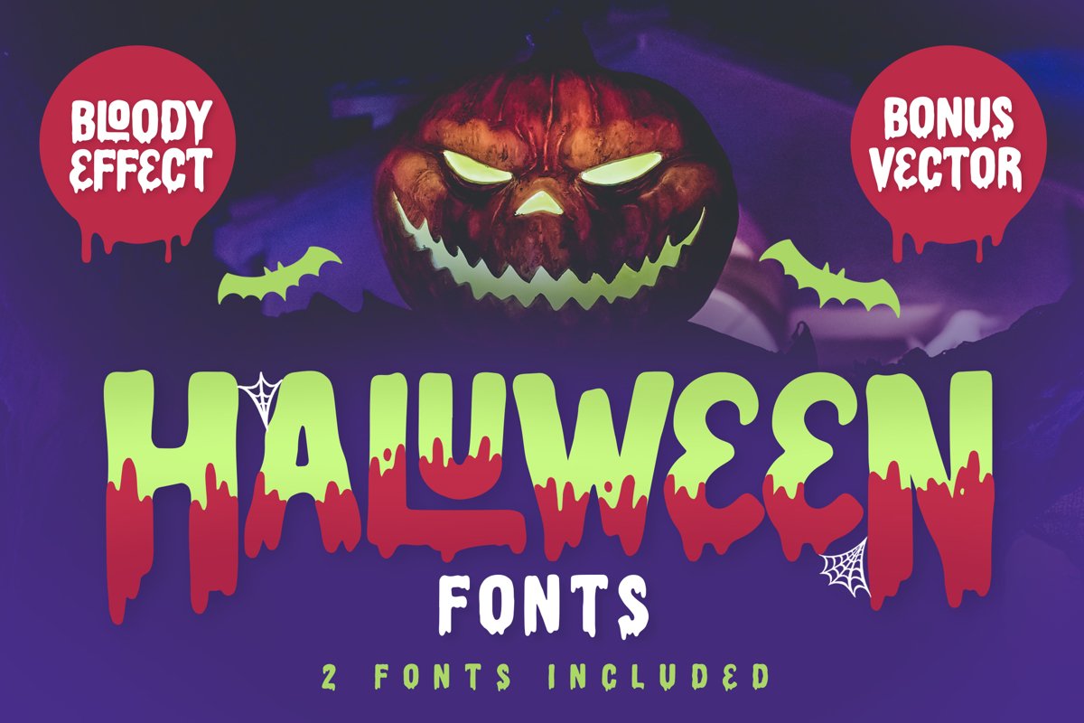 Haluween Fonts example image 1