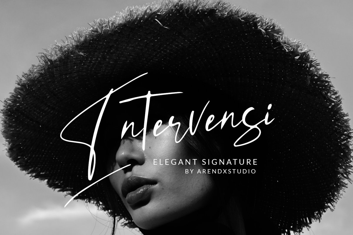 Intervensi Elegant Signature example image 1