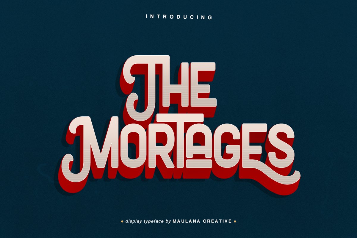 The Mortages - Display Font example image 1