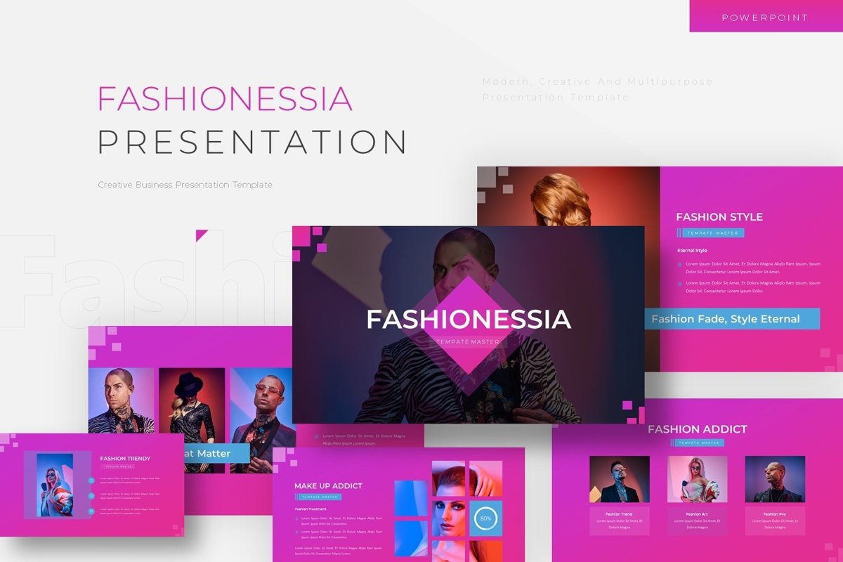 Fashionessia - Powerpoint Template example image 1