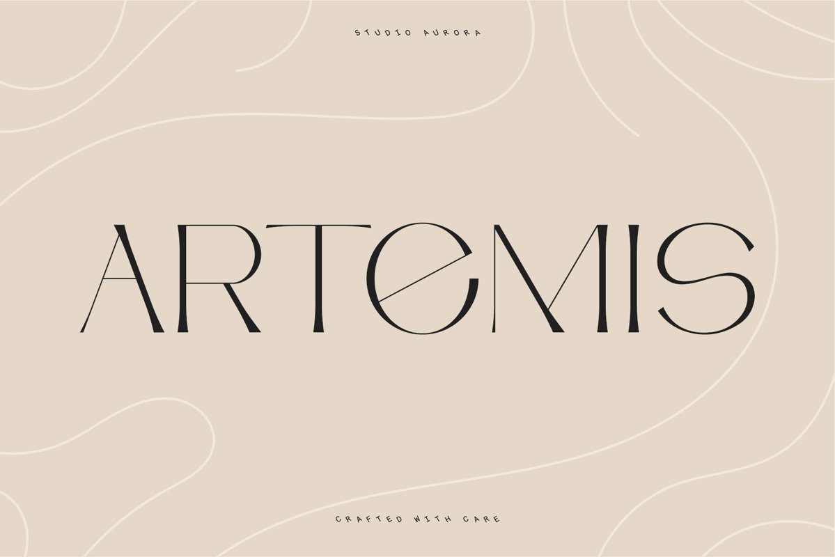 Artemis Semi serif typeface example image 1