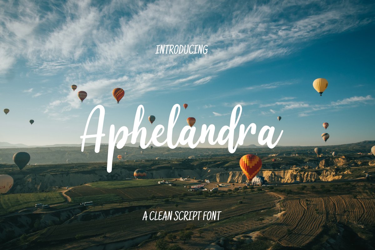 Aphelandra Font example image 1