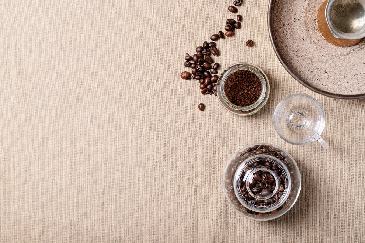 Fresh coffee beans example image 1