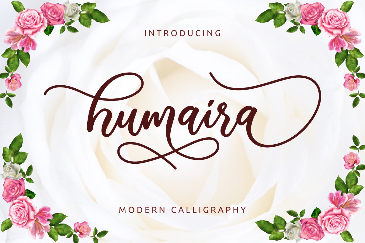 Humaira | Modern Calligraphy example image 1