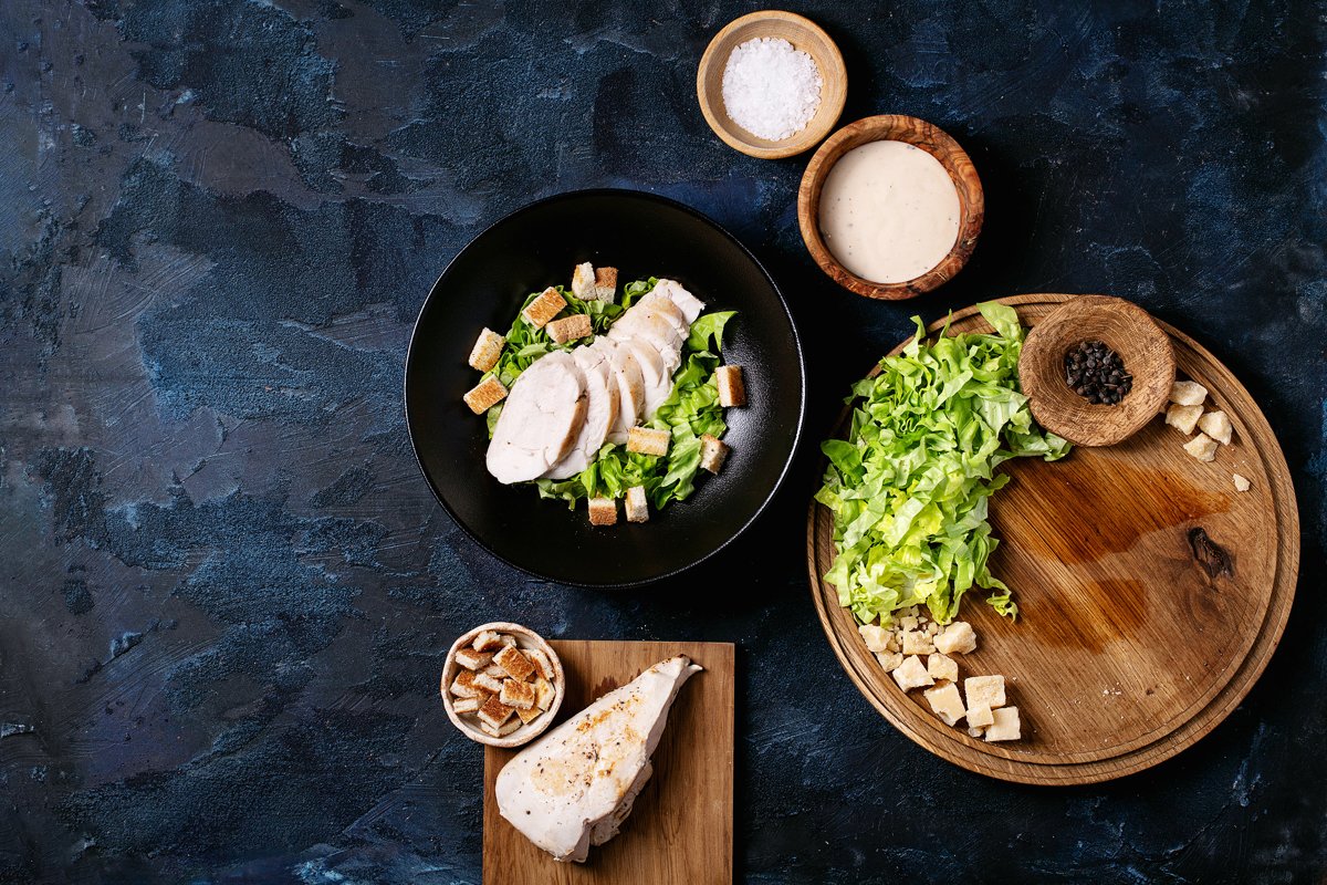 Classic caesar salad example image 1