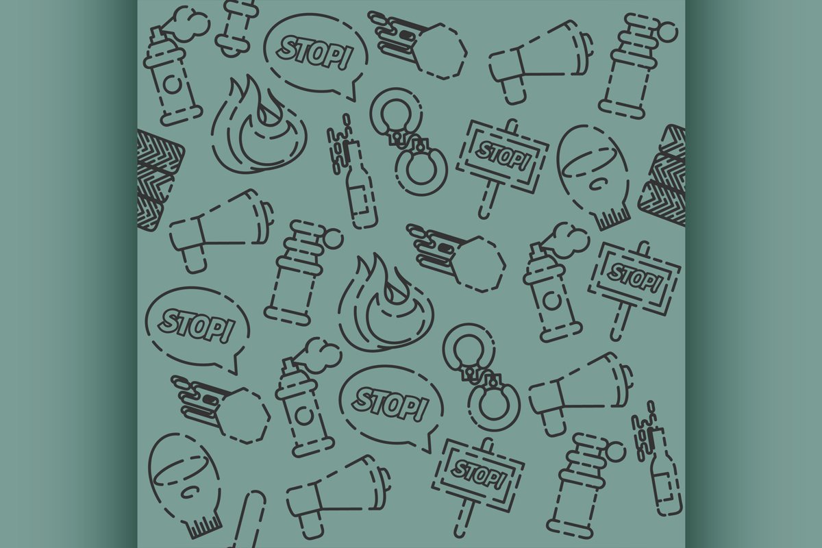 Protest set pattern example image 1