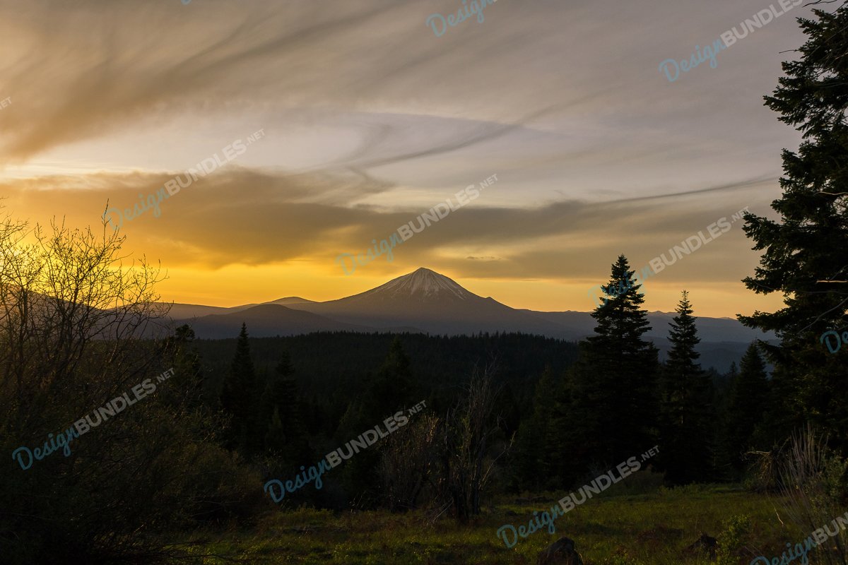 Stock Photo - Scenic View Of Mountains Against Sky example image 1