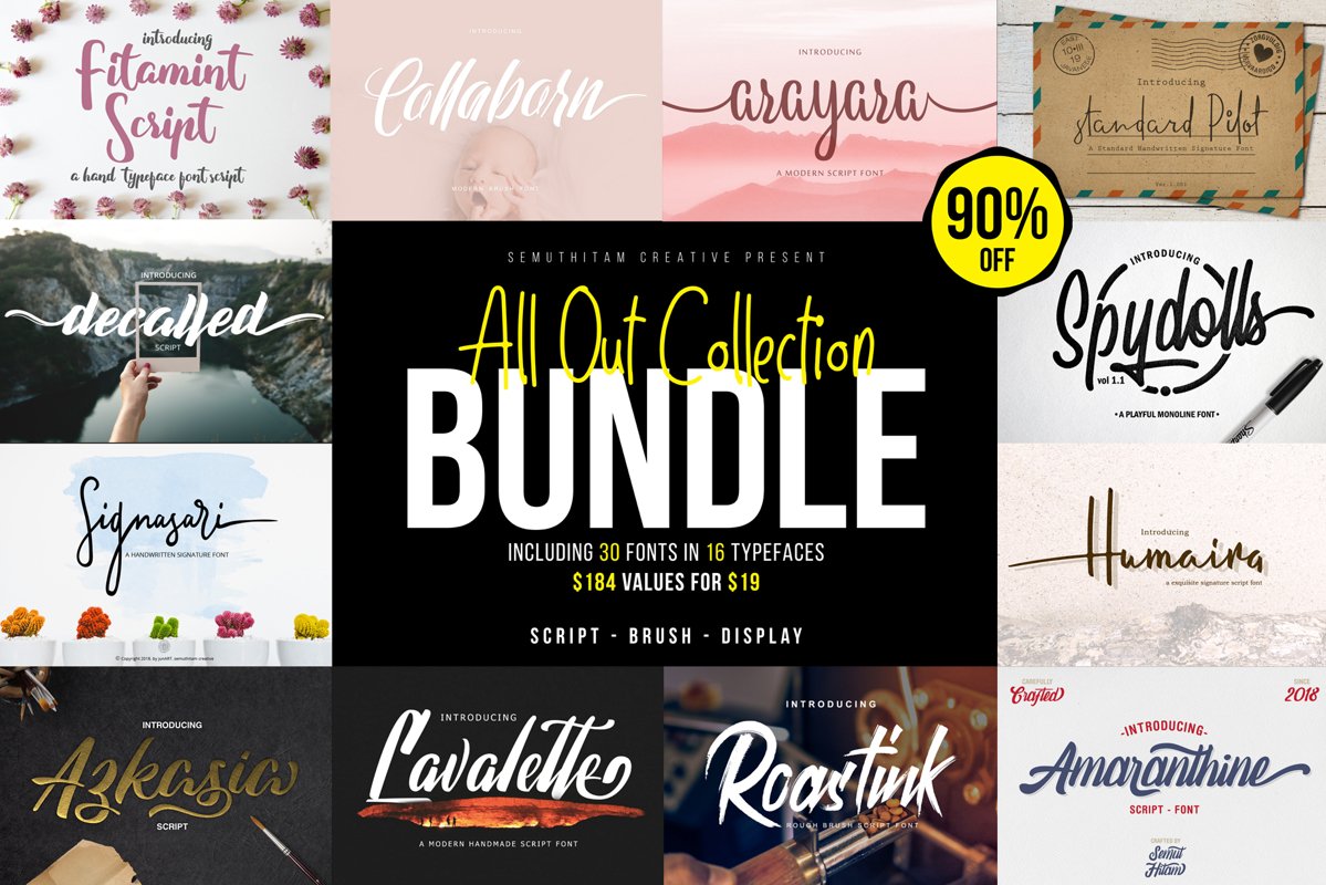 ALL OUT COLLECTION BUNDLE example image 1