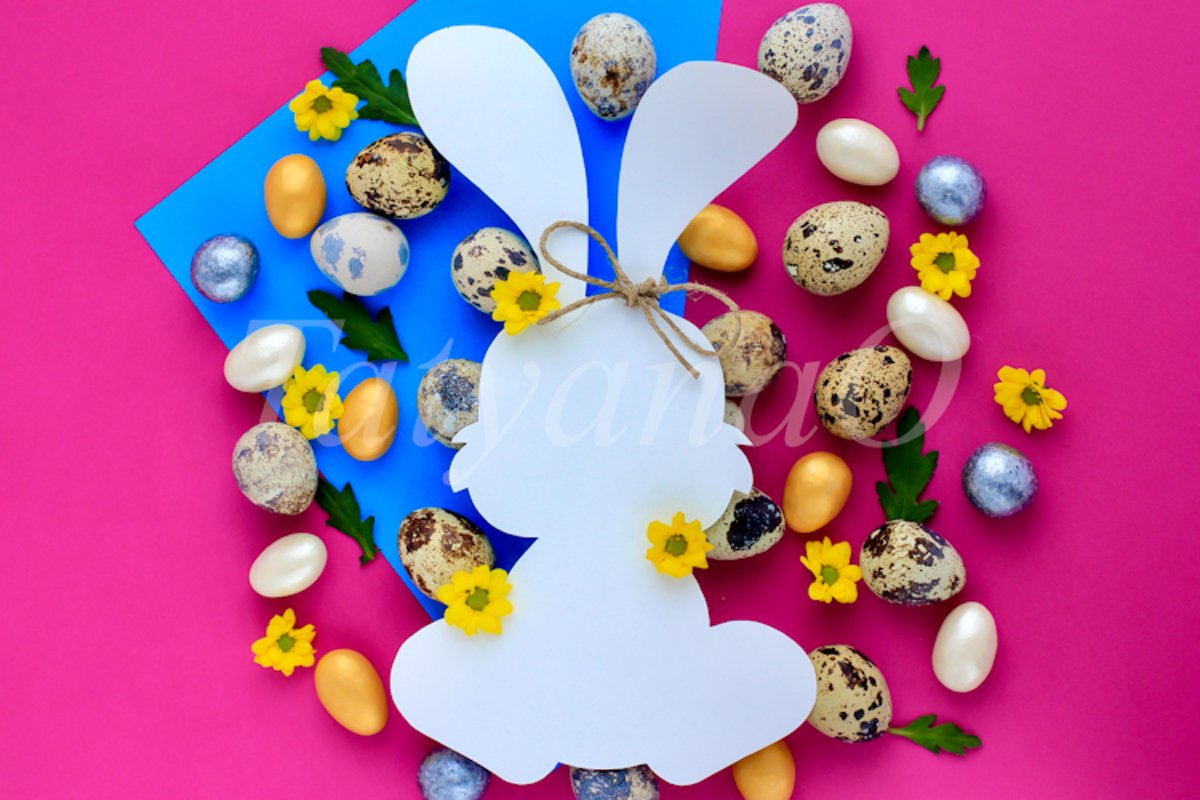 Creative trend concept of Easter. example image 1