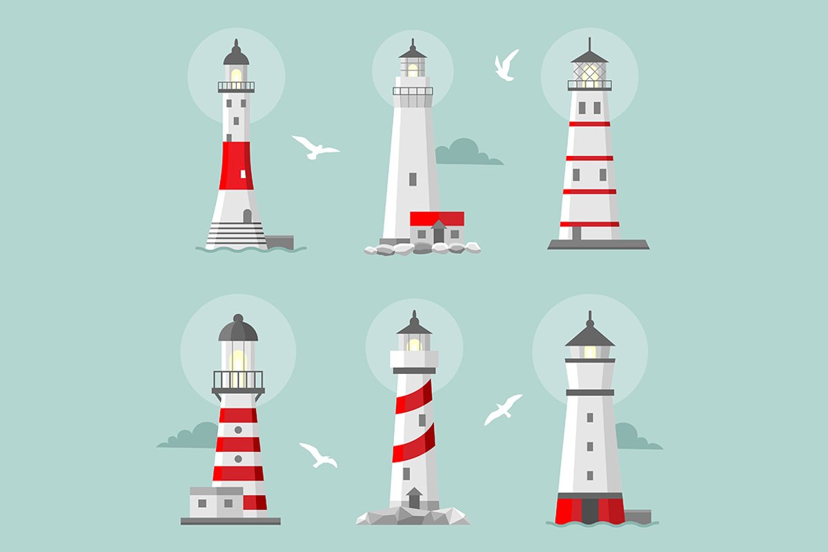 Lighthouse set example image 1