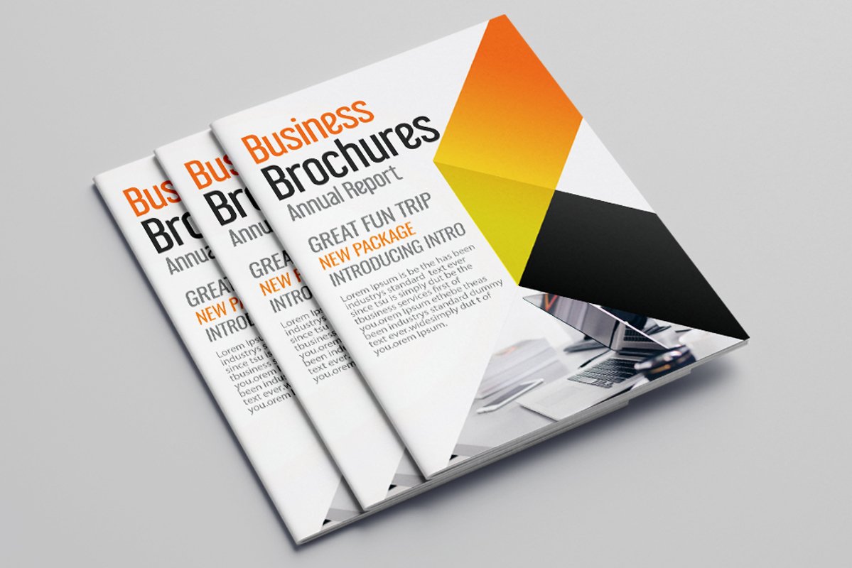 Business Portfolio Bifold Brochure 16 Pages example image 1