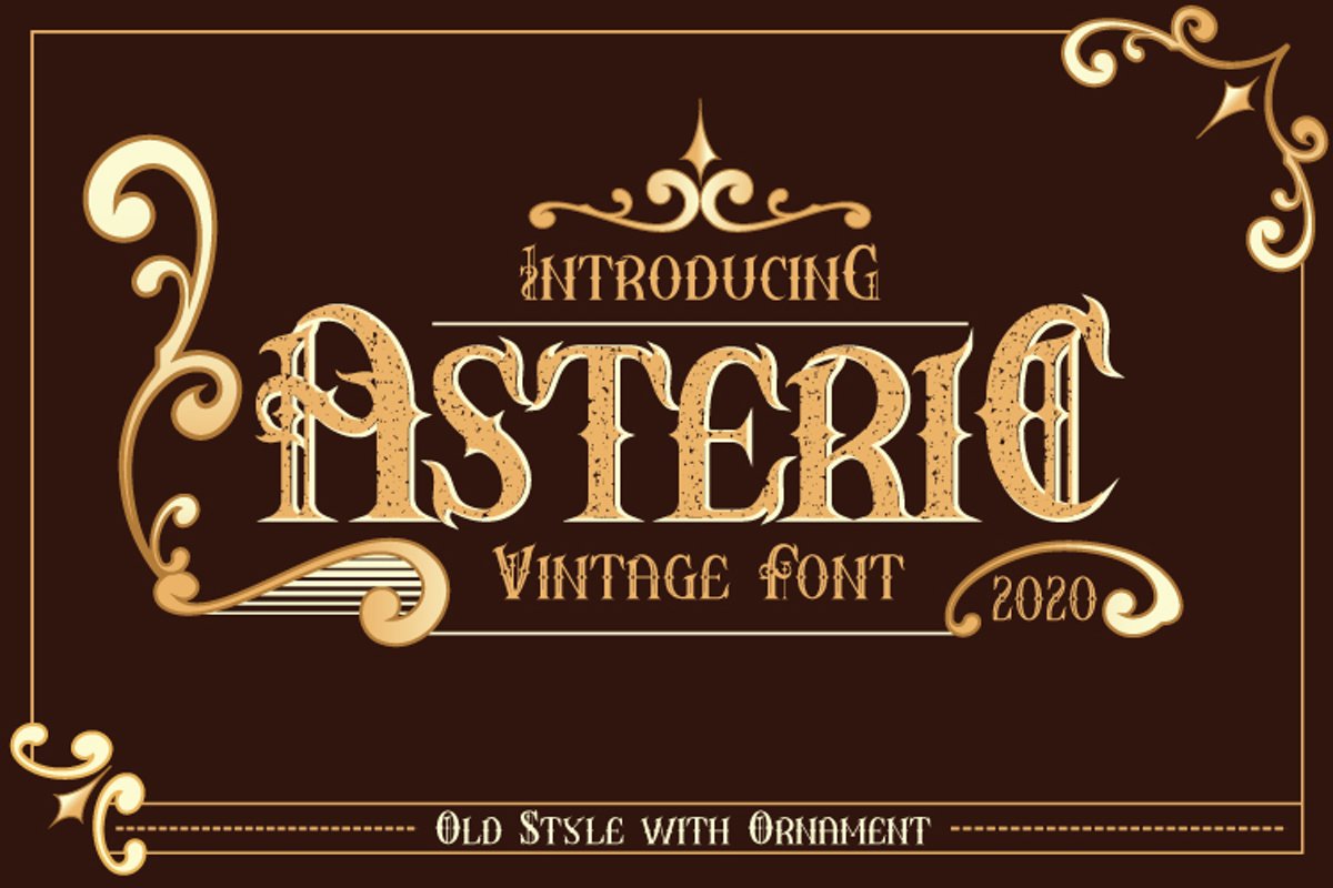 AsteriC Vintage example image 1