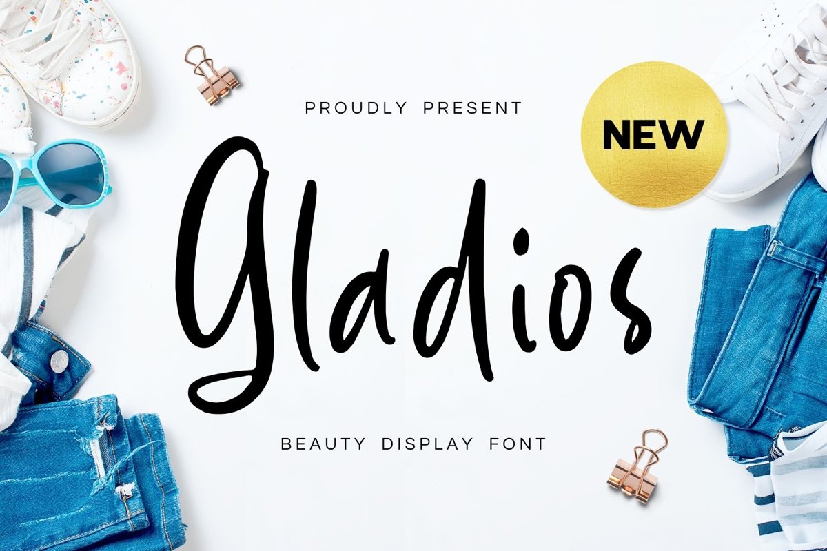 Gladios - Beauty Display Font example image 1