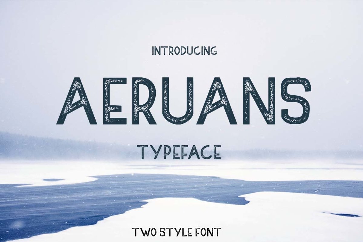 AERUANS TYPEFACE example image 1