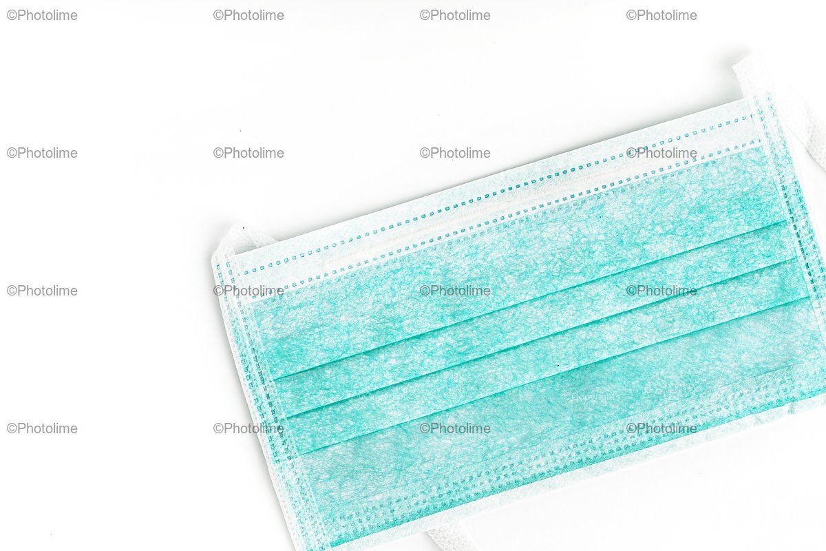 Surgical protective face mask example image 1