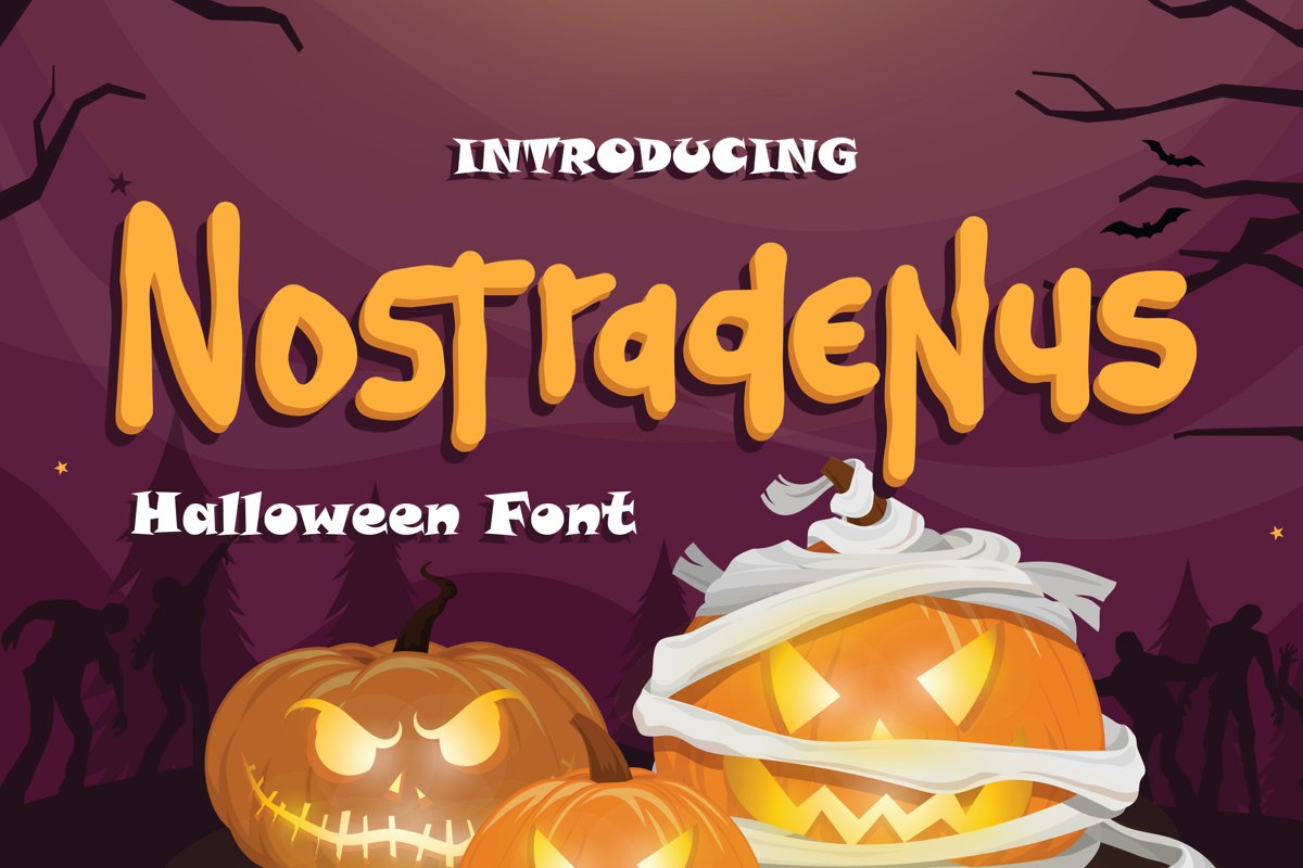 Nostradenus - Halloween Font example image 1
