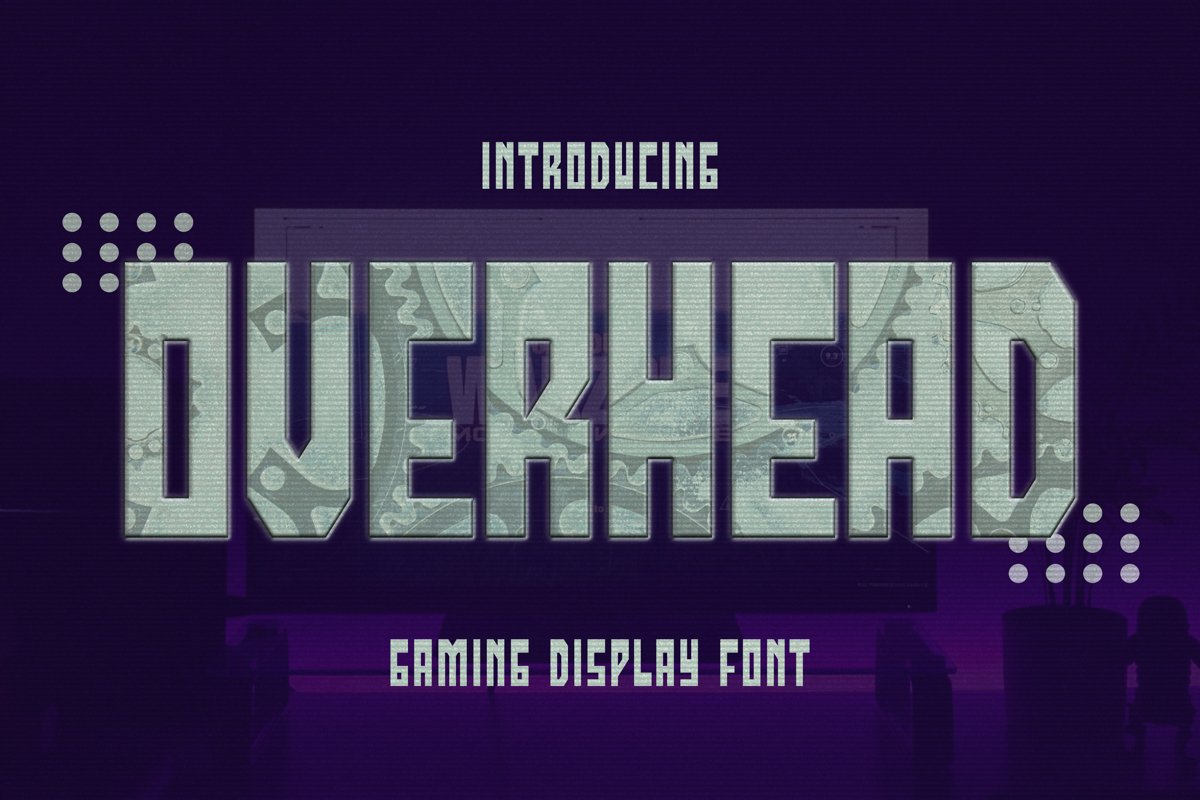 OverHead Font example image 1