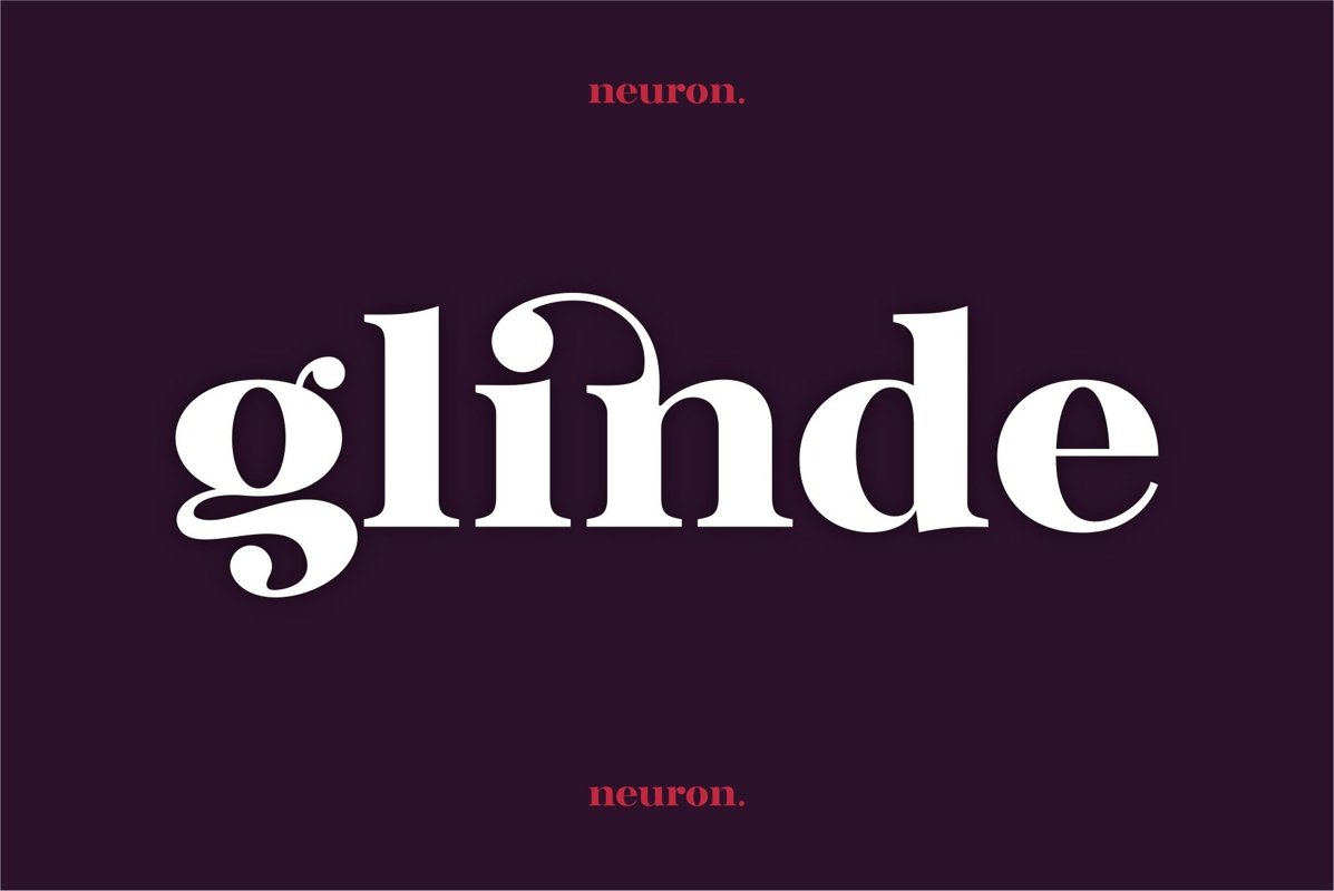 Glinde Ligature Font example image 1