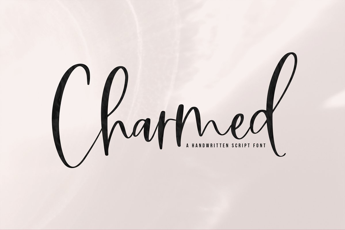 Charmed - A Handwritten Script Font example image 1
