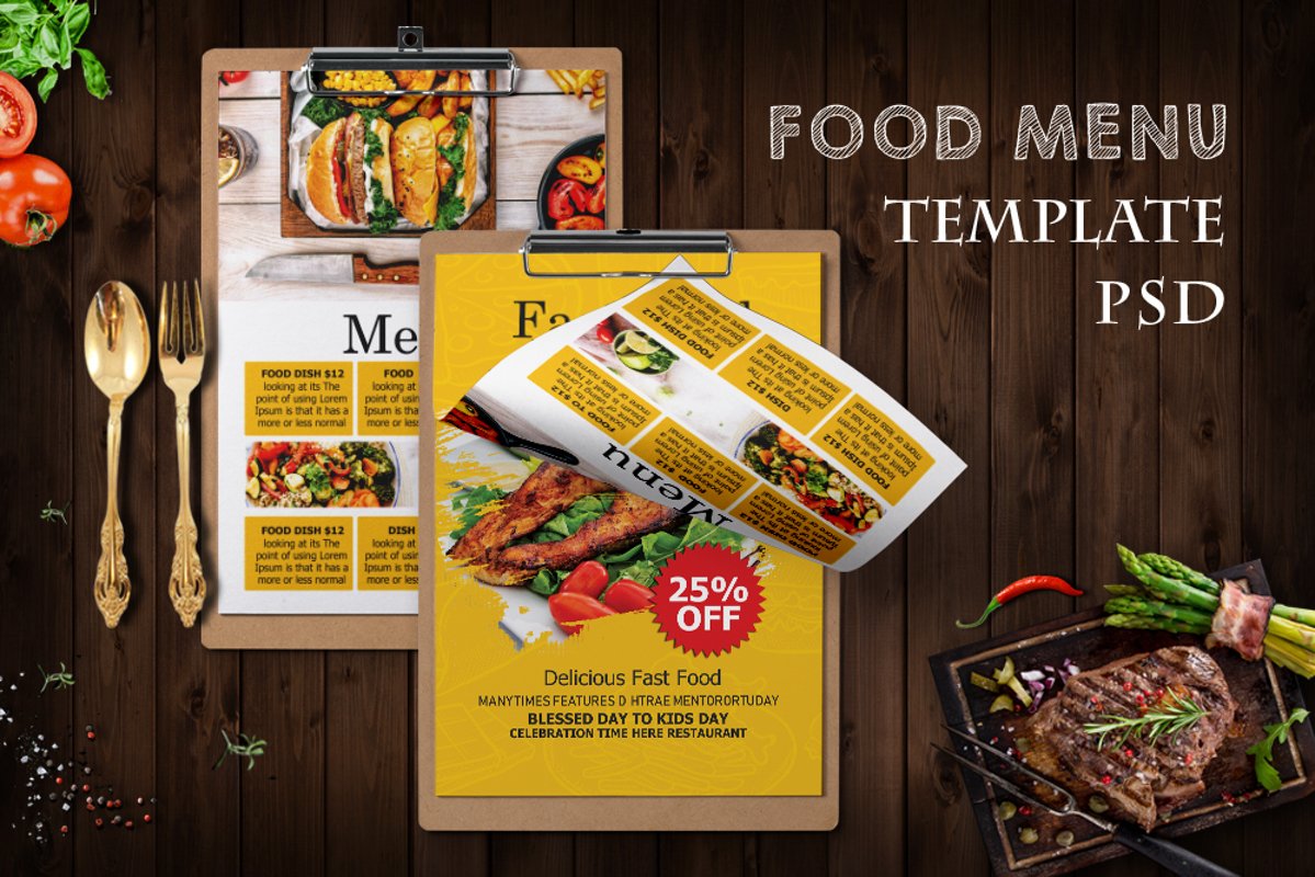 Restaurant Food Menu example image 1