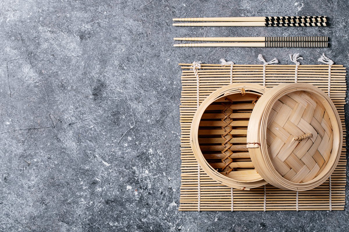 Traditional asian kitchen utensils example image 1