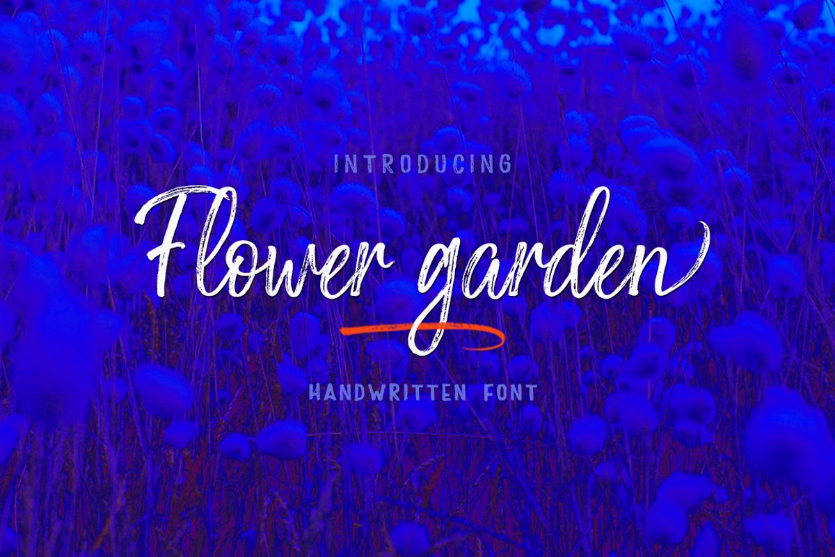 Flower garden example image 1