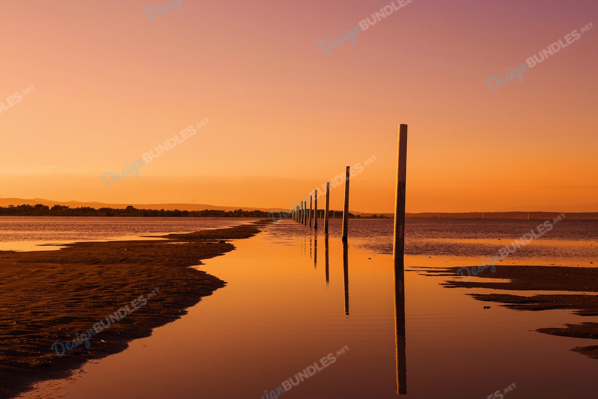 Row of Sticks example image 1