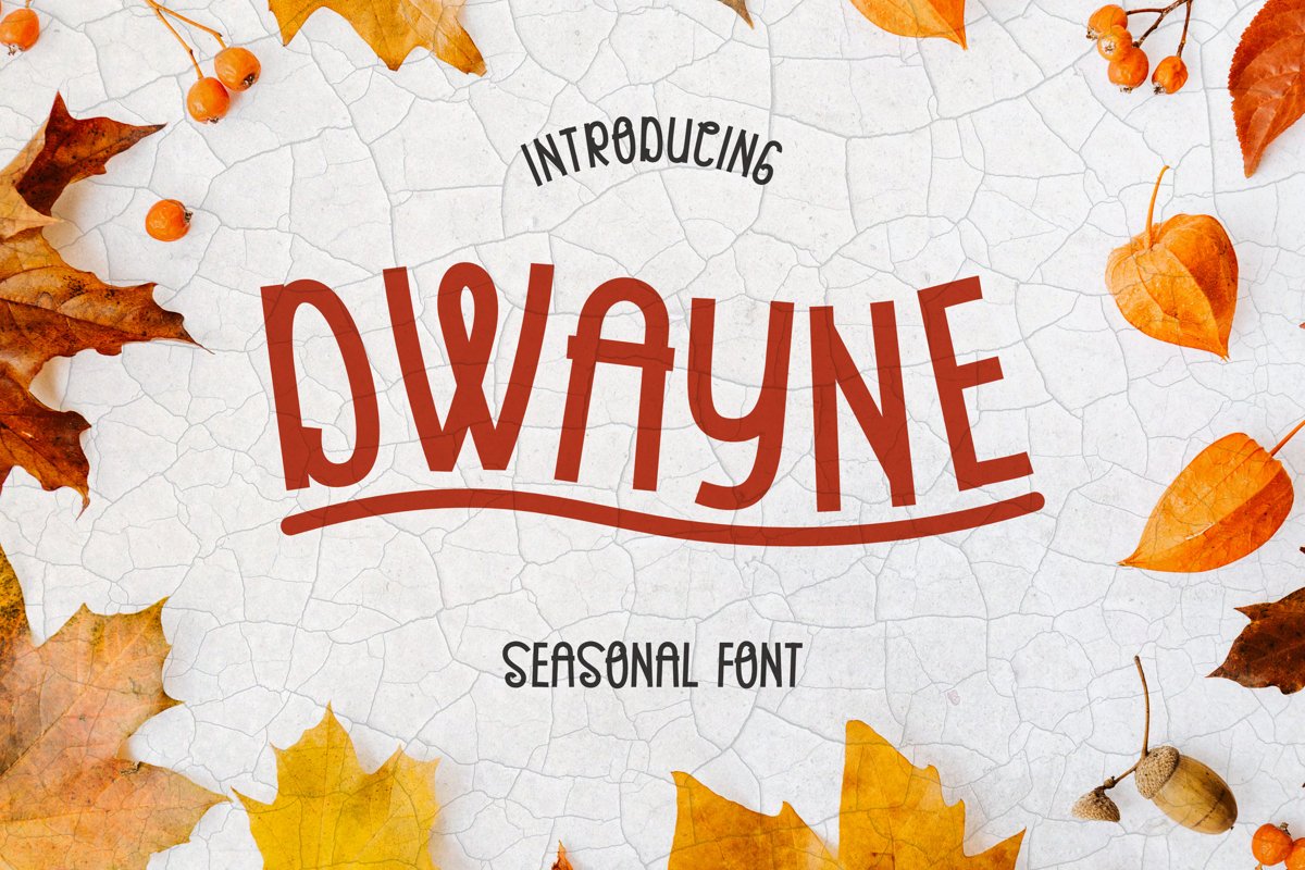 Dwayne Font example image 1