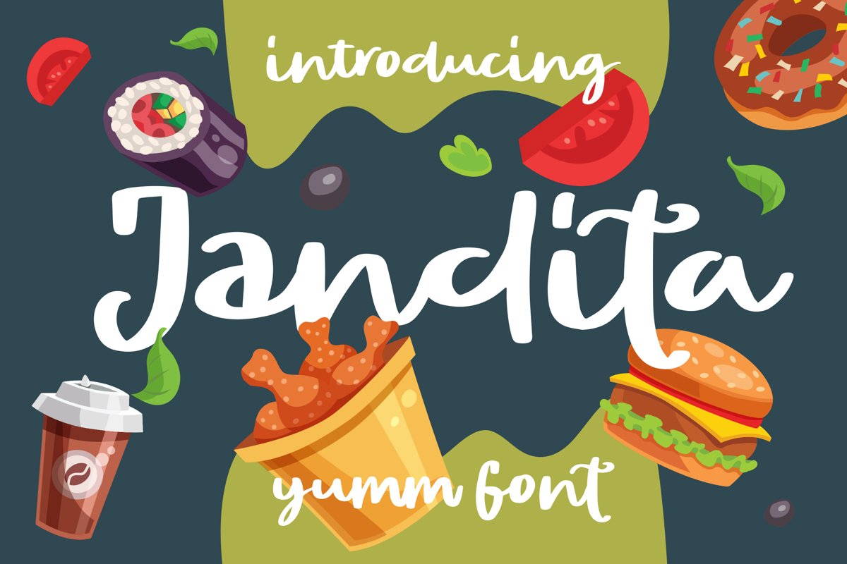 Jandita - Fancy Fonts example image 1