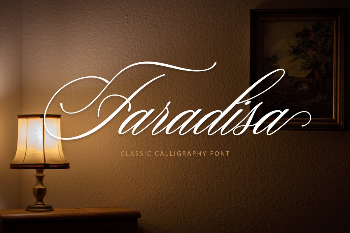 Faradisa Script example image 1