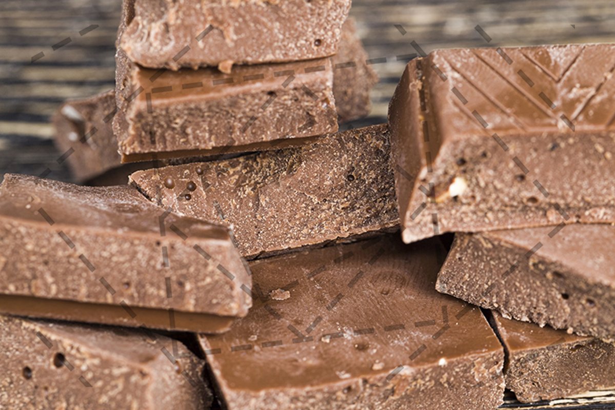 chocolate on a wooden table example image 1