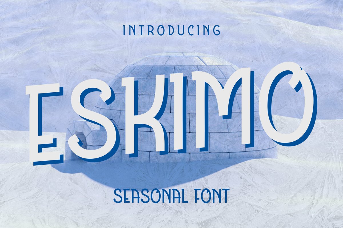 Eskimo Font example image 1